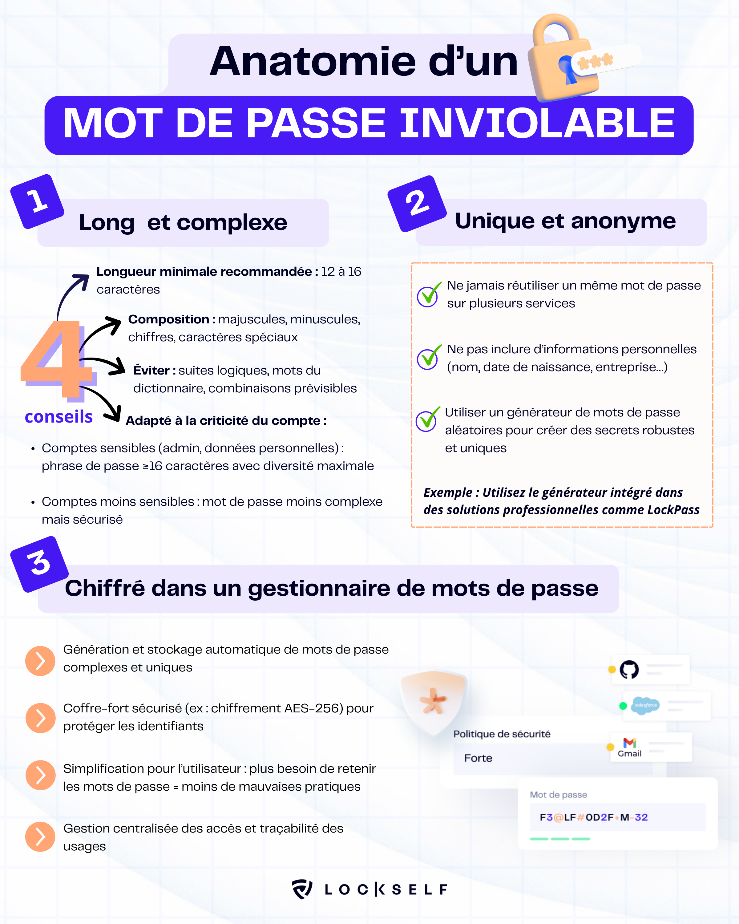 Anatomie d’un mot de passe inviolable